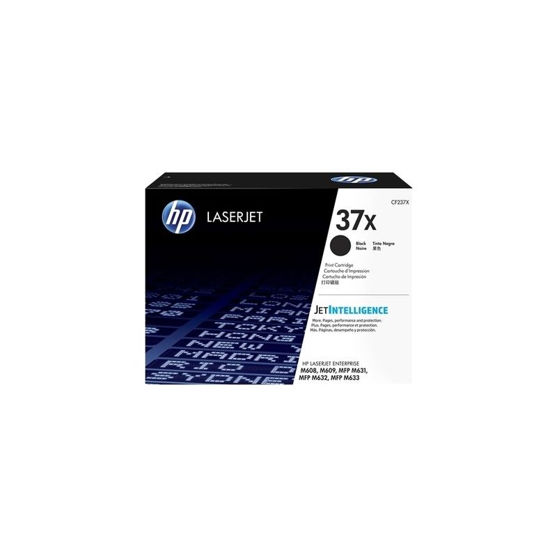 Hp 237X - Originaltoner CF237X, 37X - Black