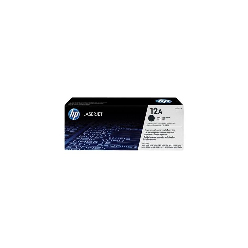 Hp 12A - Original Toner Q2612 - Black