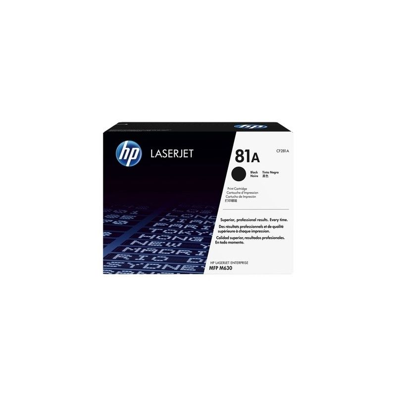 Hp 81A - CF281A, 81A Original Toner - Black