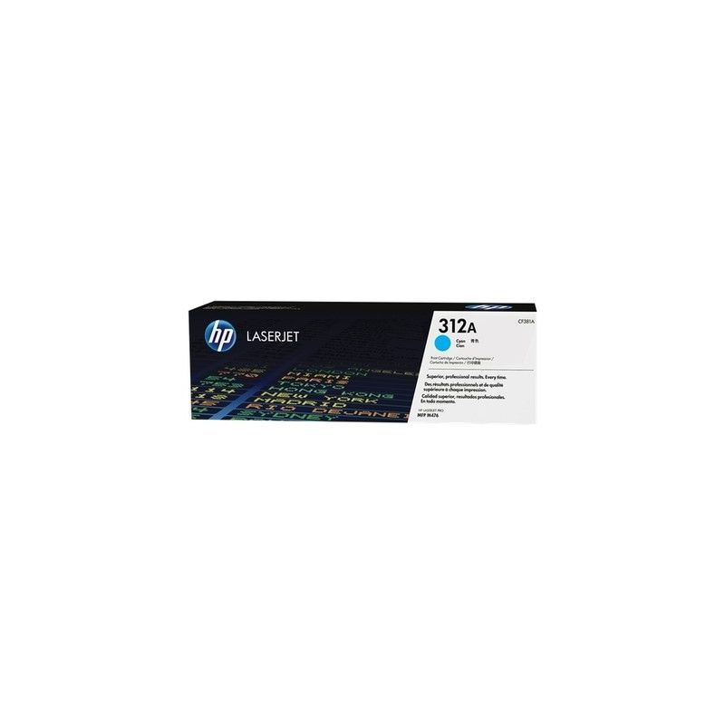 Hp 312AC - CF381A, 312A Original Toner - Cyan