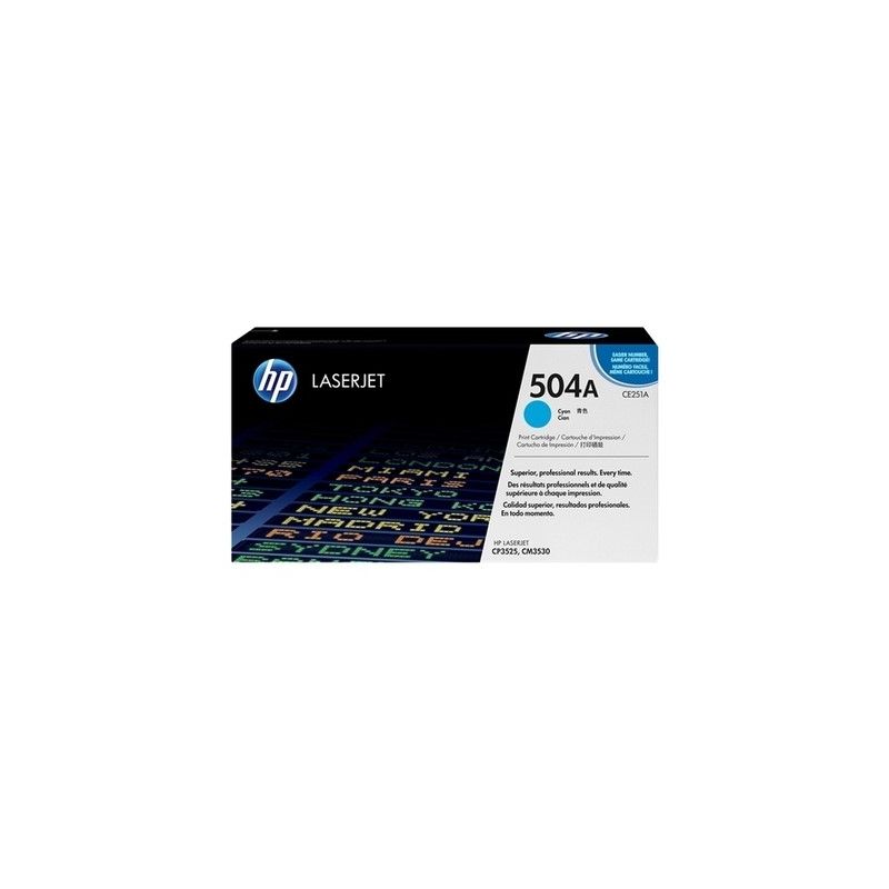 Hp CE251A - Original Toner CE251A - Cyan