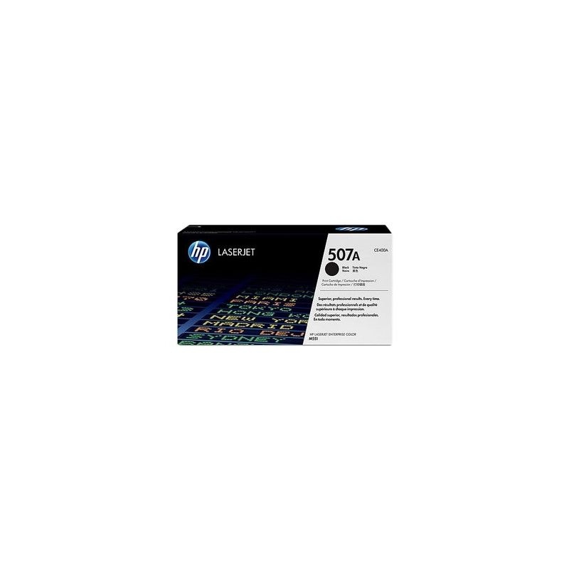 Hp 507A - Toner originale CE400A, 507A - Nero