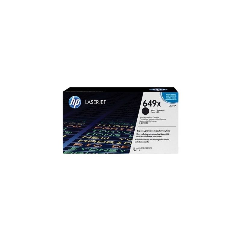 Hp 649X - Original Toner CE260X, 649X - Black