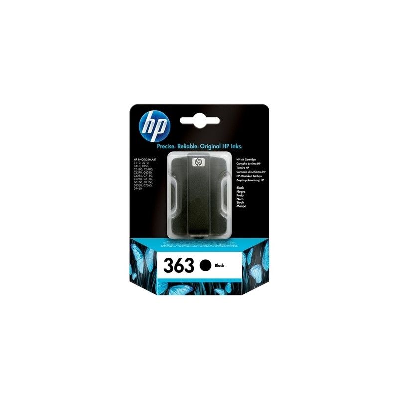 Hp 363 - cartouche jet d'encre originale C8721EE - Black