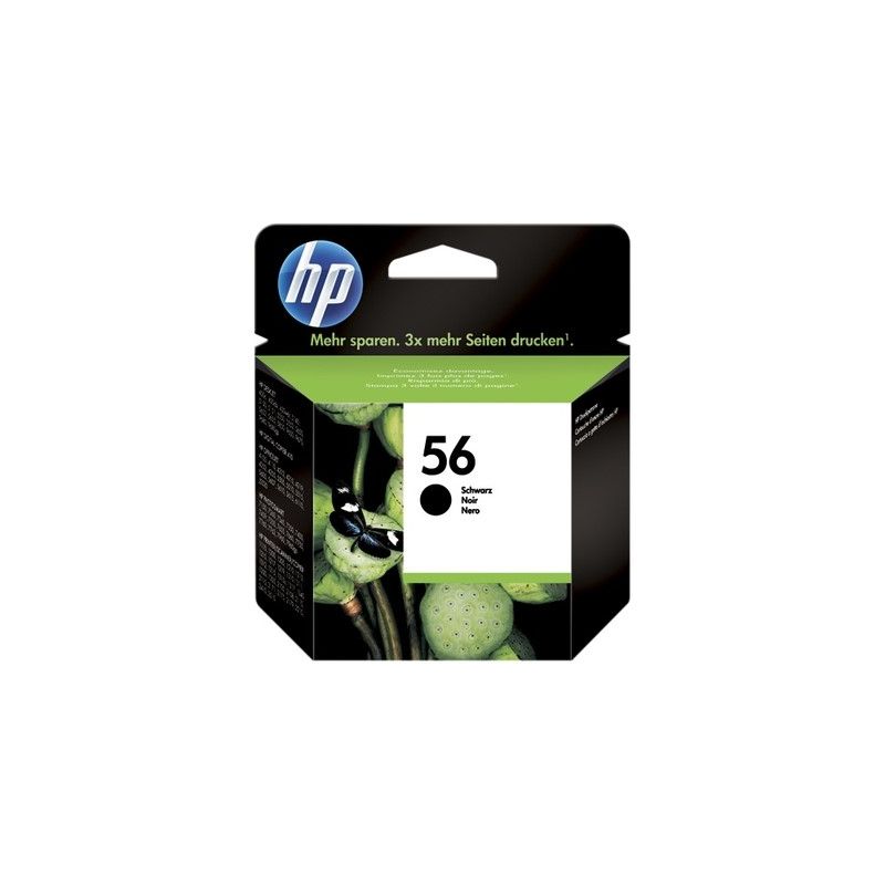 Hp 56 - cartouche jet d'encre originale C6656AE - Black