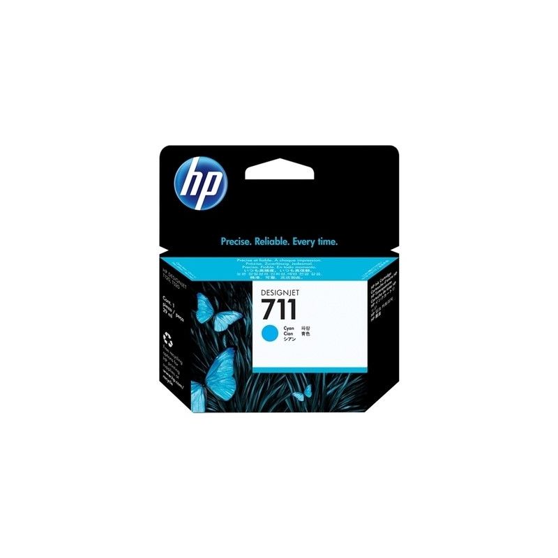 Hp 711 - Cartucho de inyección de tinta original CZ130A - Cian