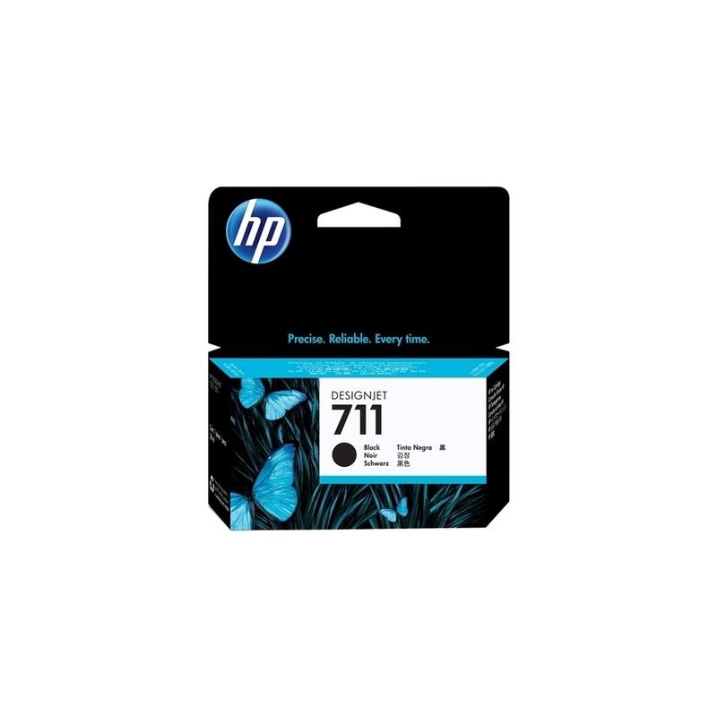 Hp 711 - Cartucho de inyección de tinta original CZ129A - Negro