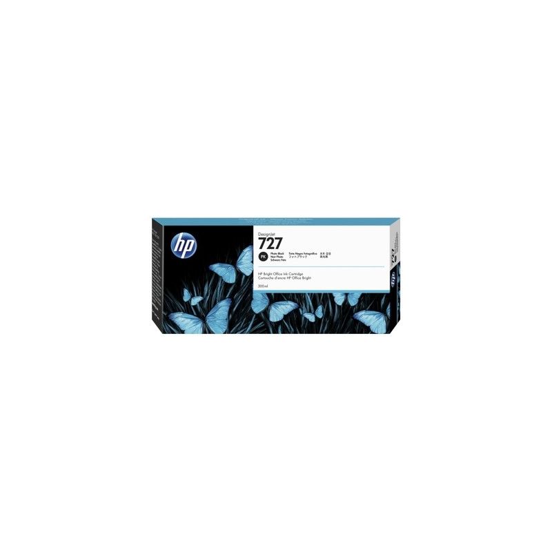 Hp 727XL - cartouche d'encre original F9J79A - Photo Black