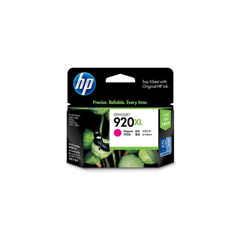 Hp 920XL - cartouche jet d'encre originale CD973EE - Magenta