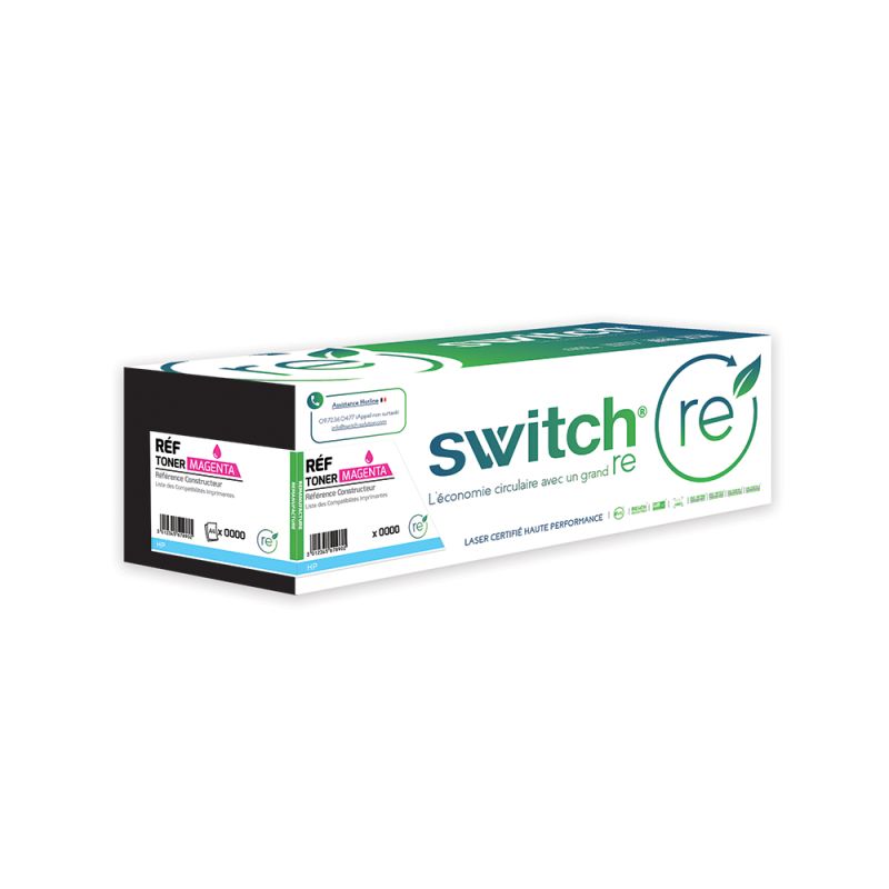 Hp 117A - SWITCH Toner Reman équivalent à W2073A, 117A - Magenta