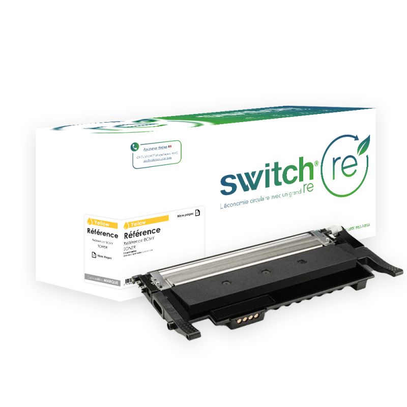 Hp 117A - SWITCH RE Cartucho de tóner Reman equivalente a W2072A, 117A - Amarillo