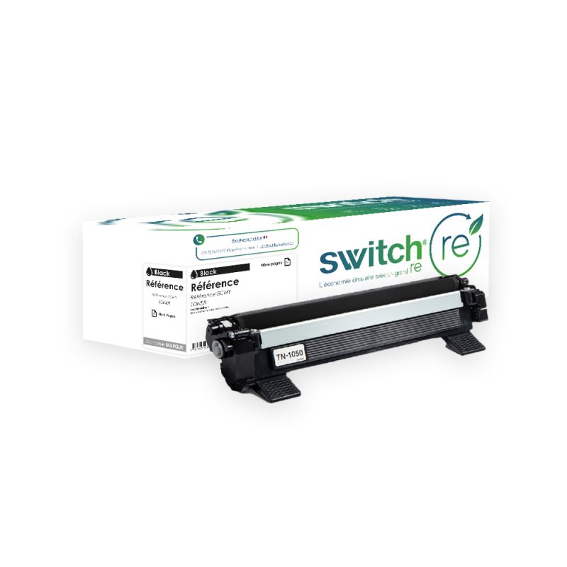 Brother TN-1050 - SWITCH RE replacement Reman Toner TN-1050 - Black