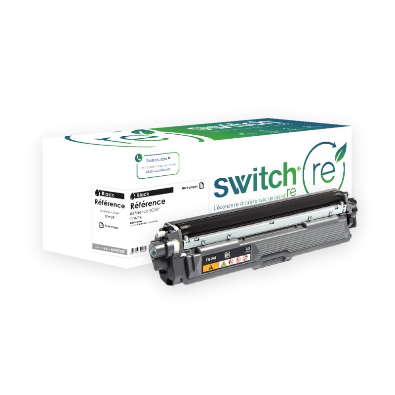 Brother TN-241B - SWITCH RE Toner Reman equivalente a TN-241 - Nero