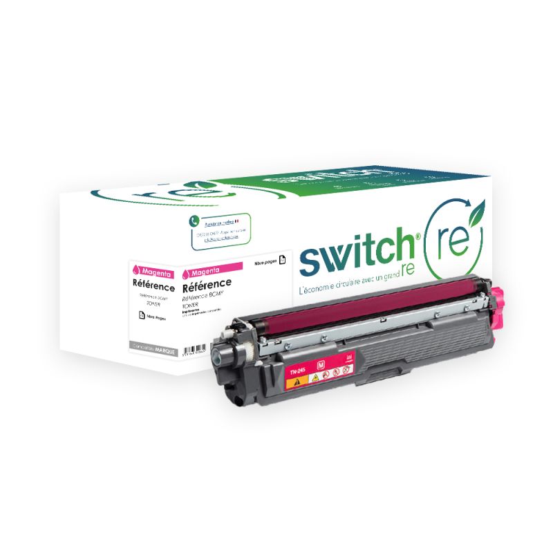 Brother TN-245M - SWITCH RE Toner Reman entspricht TN-245 - Magenta