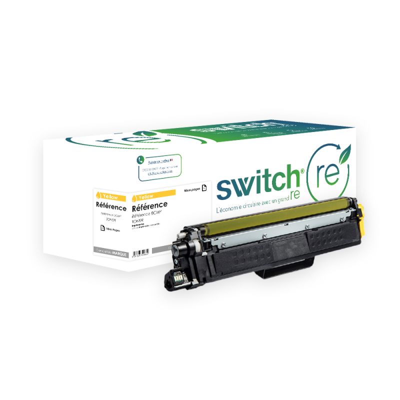 Brother TN-247 - SWITCH RE replacement Reman Toner TN-247 - Yellow
