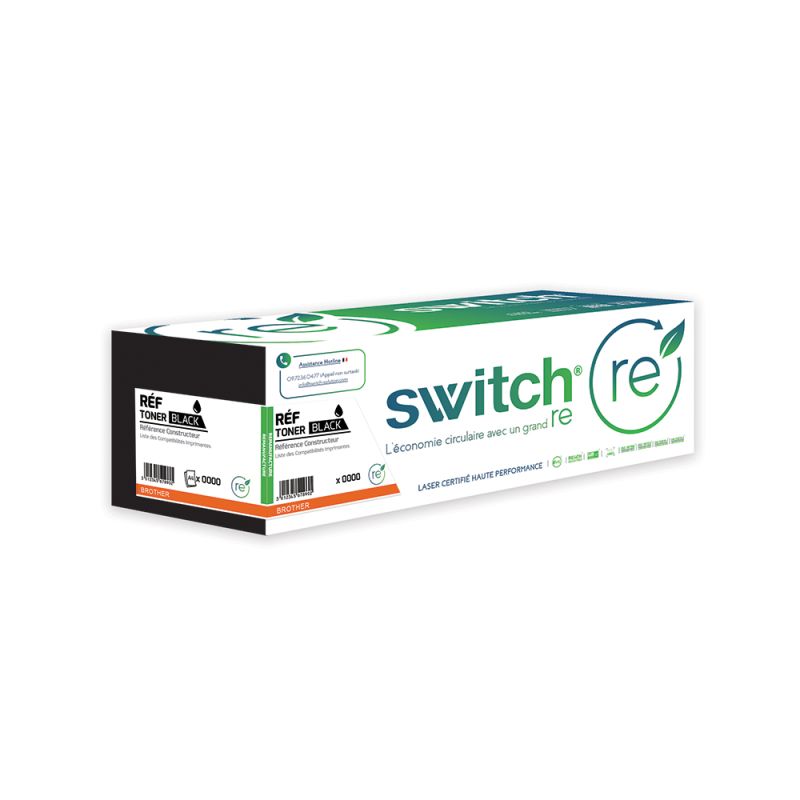 Brother TN-423 - SWITCH replacement Reman Toner TN-423 - Black