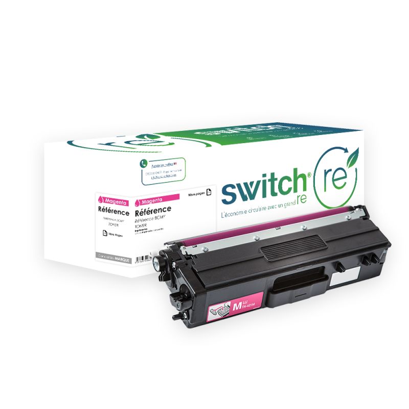 Brother TN-423 - SWITCH RE replacement Reman Toner TN-423 - Magenta