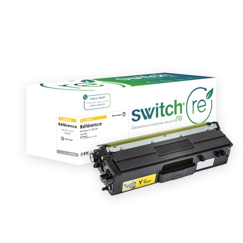 Brother TN-423 - SWITCH RE replacement Reman Toner TN-423 - Yellow