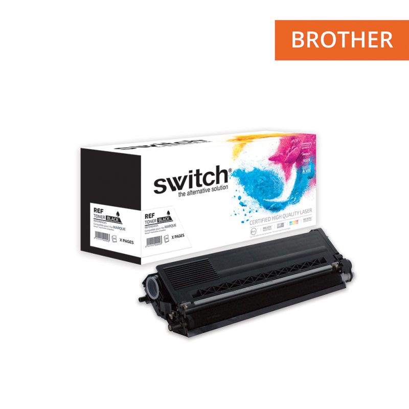 Brother TN-821 - SWITCH Toner équivalent à Brother TN821XLB - Noir