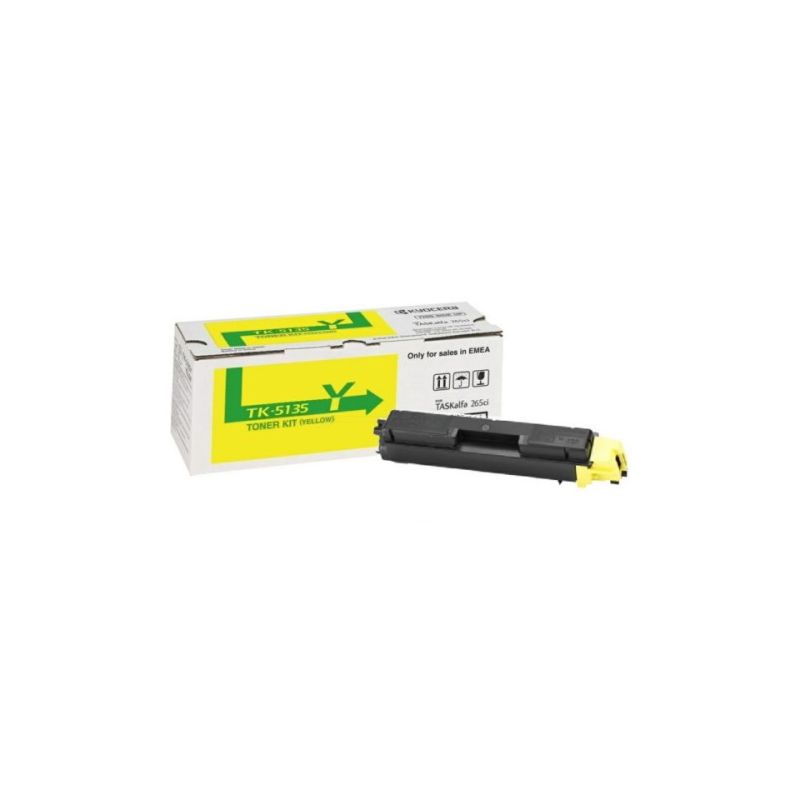 Kyocera Mita 5135 - Original Toner TK5135Y - Yellow