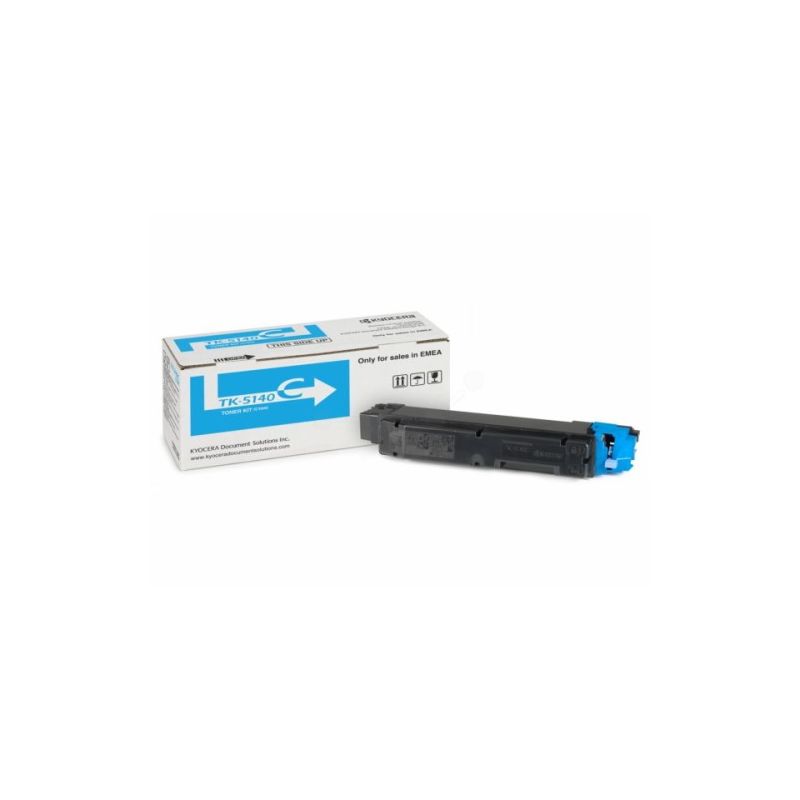 Kyocera Mita TK-5140C - Toner originale 1T02NRCNL0, TK-5140 - Ciano