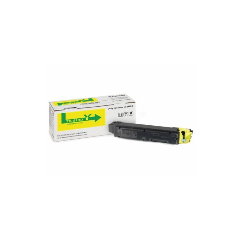 Kyocera Mita TK-5140Y - Toner original 1T02NRANL0, TK-5140 - Yellow