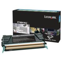 Lexmark X746B - Tóner original RETURN X746H1KG - Negro