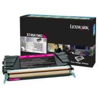 Lexmark X746M - Tóner original RETURN X746A1MG, 0X746A1MG - Magenta