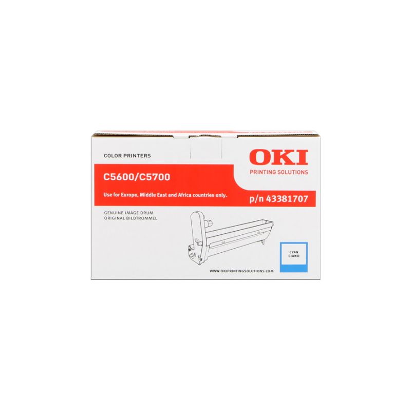 OKI C5600 - Originaltrommel 43381707 - Cyan