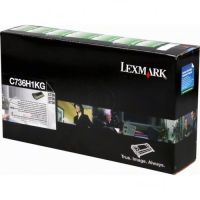 Lexmark 0C736H1KG - Tóner original RETURN 0C736H1KG - Negro