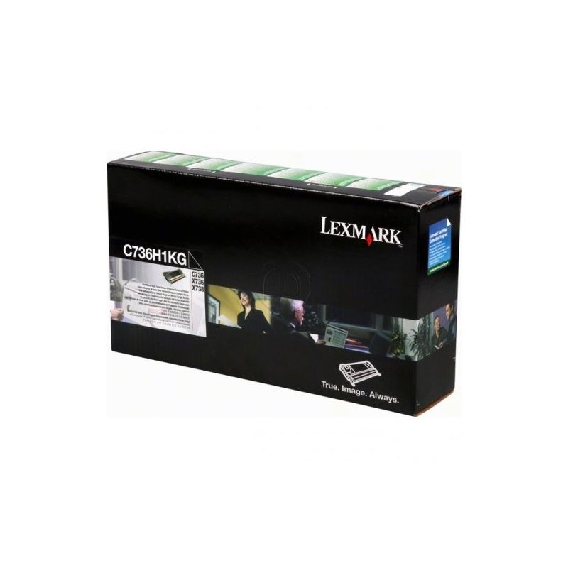 Lexmark 0C736H1KG - Originaltoner RETURN 0C736H1KG - Black