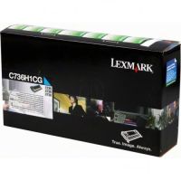 Lexmark 0C736H1CG - Originaltoner RETURN 0C736H1CG - Cyan