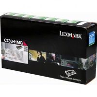 Lexmark 0C736H1MG - Toner originale RETURN 0C736H1MG - Magenta