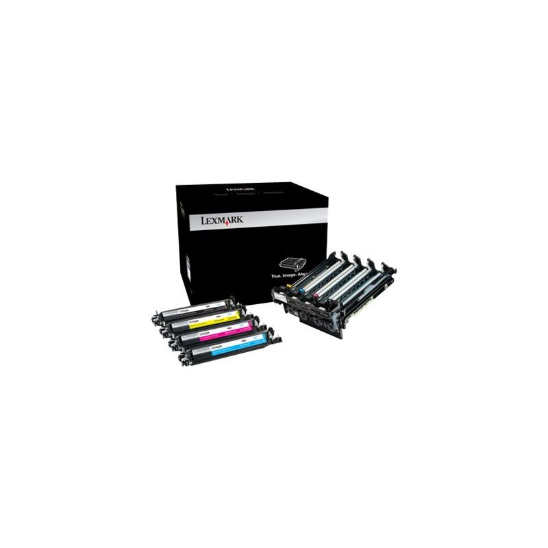 Lexmark 70C0Z50 - Tambour original 70C0Z50 - Black Cyan Magenta Yellow