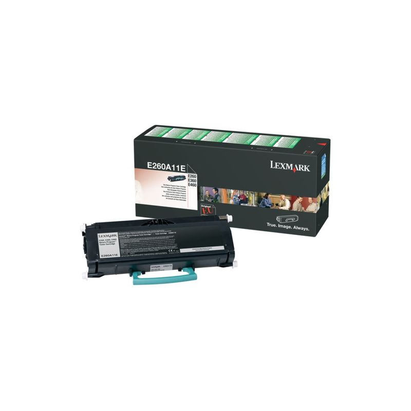 Lexmark E260 - Toner originale E260A11E, E260A21E - Nero