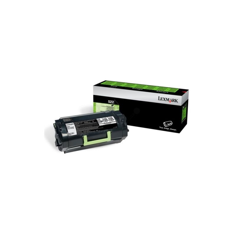 Lexmark 522 - Toner original 52D2000 - Black