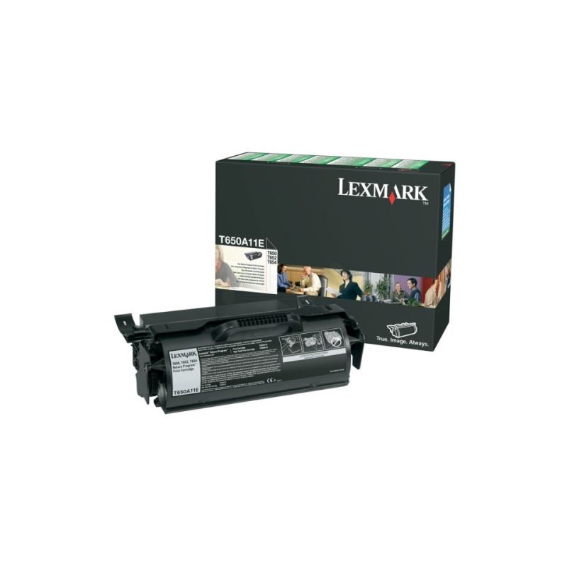 Lexmark 650A - Toner original T650A11E - Black