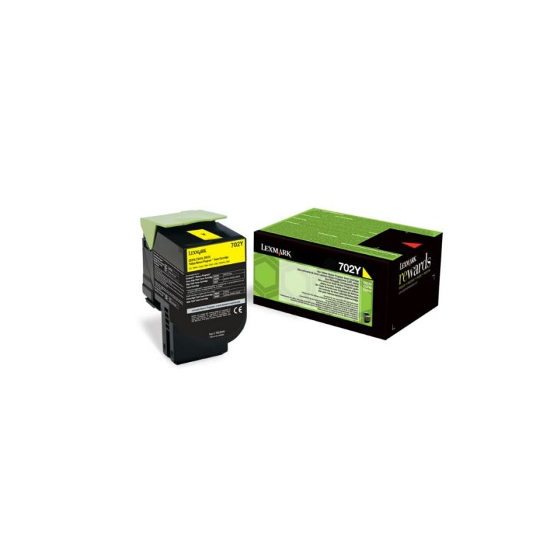 Lexmark 70C20Y0 - Toner original 70C20Y0 - Yellow