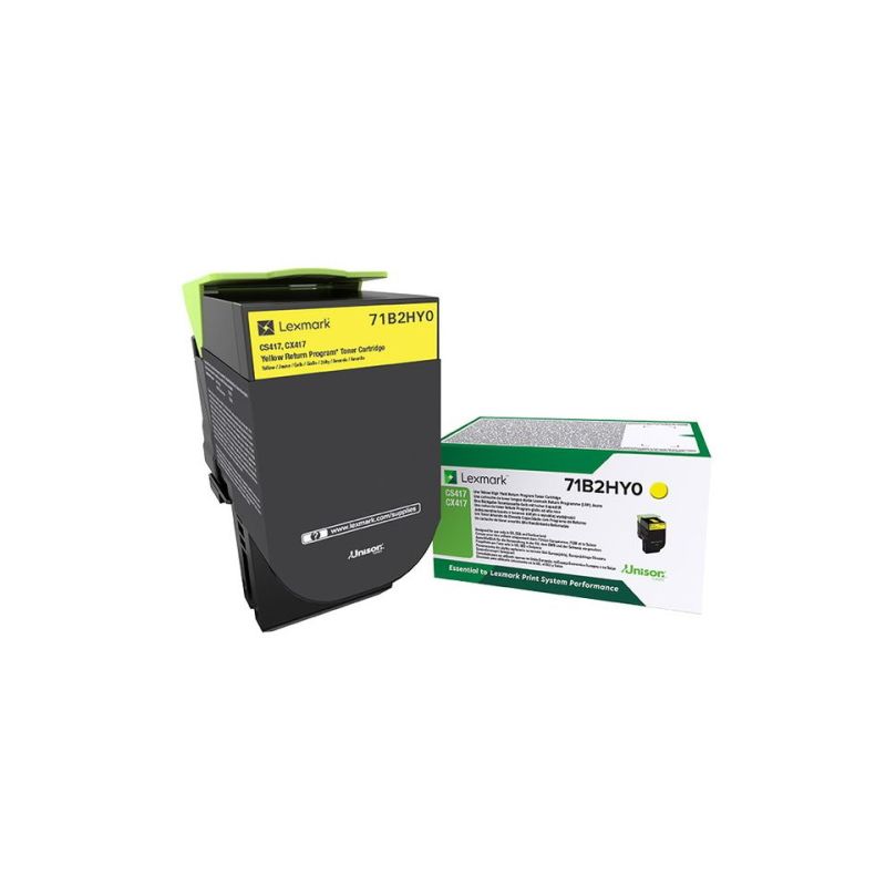 Lexmark 71B2HY0 - Original Toner 71B2HY0 - Yellow