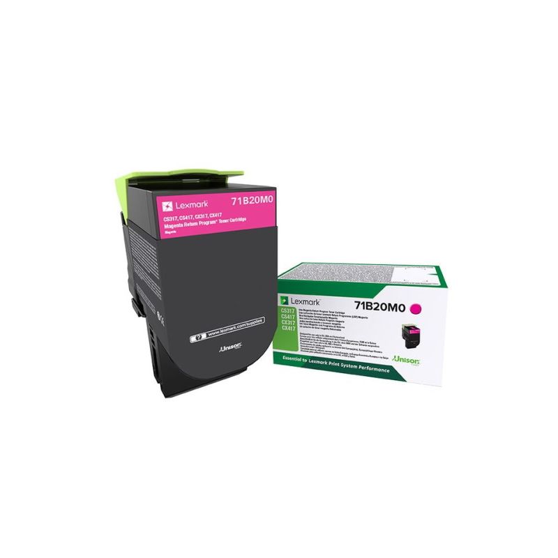 Lexmark 71B20M0 - Original Toner 71B20M0 - Magenta