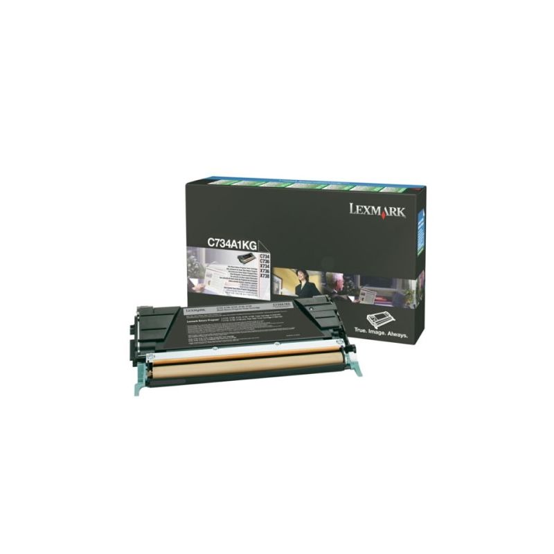 Lexmark 734 - Original Toner C734A1KG - Black