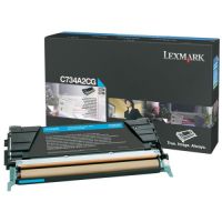 Lexmark 734 - Toner original C734A1CG - Cyan