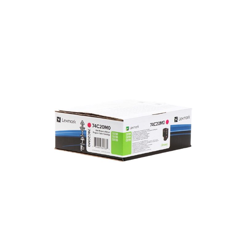 Lexmark 742 - Original Toner 74C20M0 - Magenta