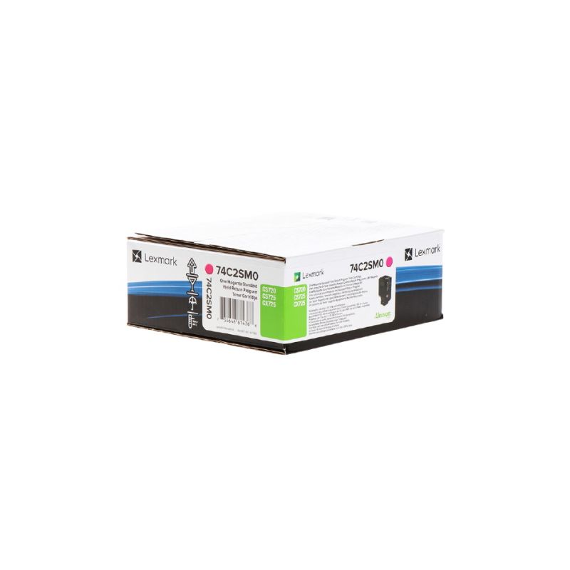 Lexmark 742S - Originaltoner 74C2SM0 - Magenta