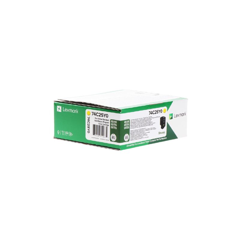 Lexmark 742S - Original Toner 74C2SY0 - Yellow