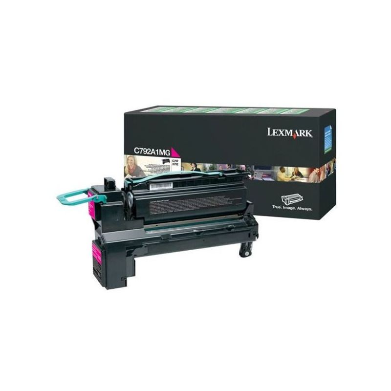 Lexmark 792 - Original Toner C792A1MG - Magenta