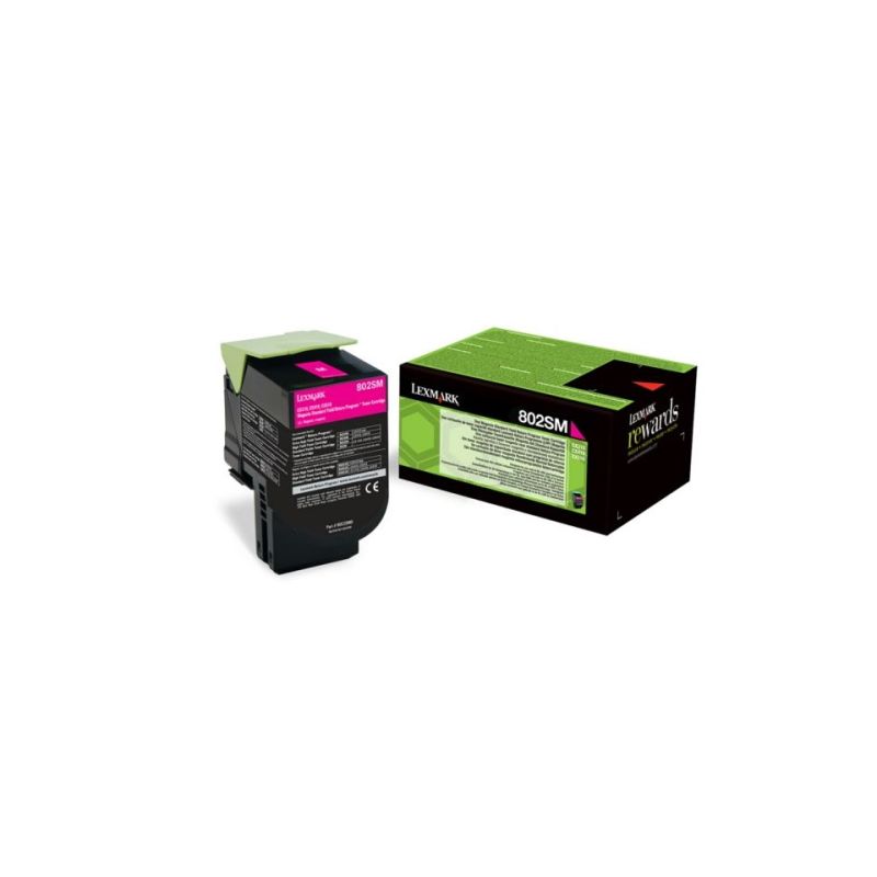 Lexmark 80C2SM0 - Original Toner 80C2SM0 - Magenta