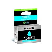 Lexmark 150XL - Original-Tintenstrahlpatrone 014N1615E - Cyan