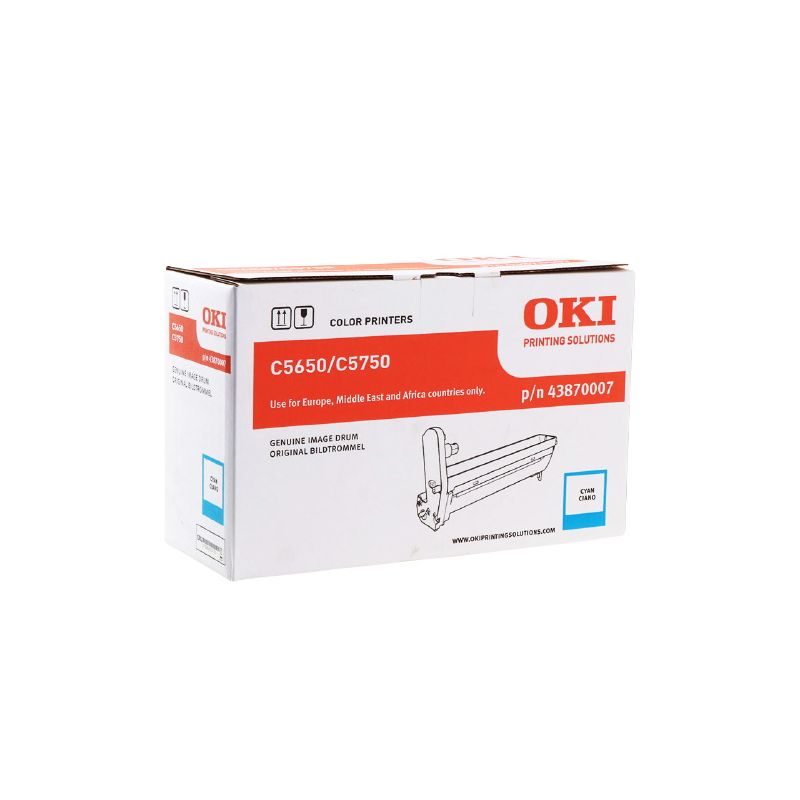 OKI C5650 - Original drum 43870007 - Cyan