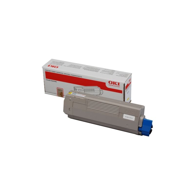 OKI OT610Y - Oki 44315305 original toner - Yellow